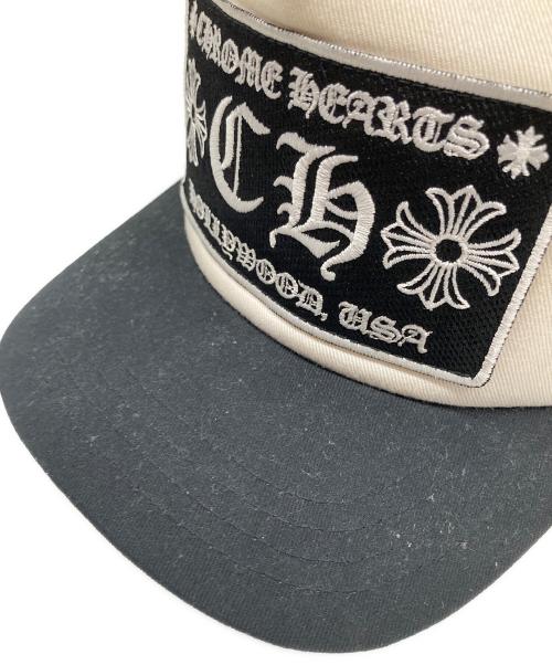 CHROME HEARTS（クロムハーツ）CHROME HEARTS (クロムハーツ) トラッカーキャップ ブラックの古着・服飾アイテム