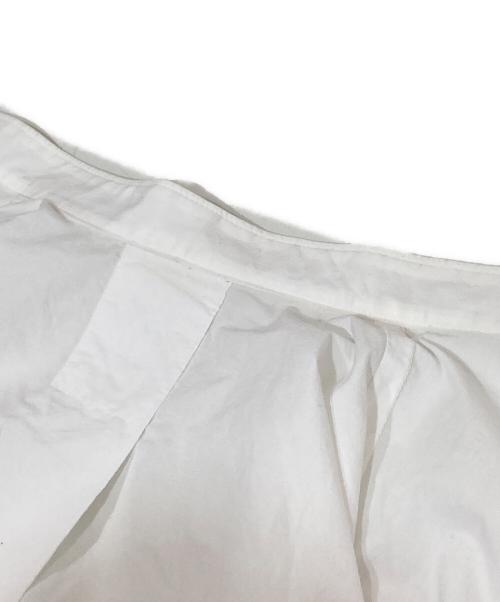 HOMME PLISSE ISSEY MIYAKE（オム プリッセ イッセイ ミヤケ）HOMME PLISSE ISSEY MIYAKE (オムプリッセ イッセイ ミヤケ) STREAMLINE SHIRT ホワイト サイズ:2の古着・服飾アイテム