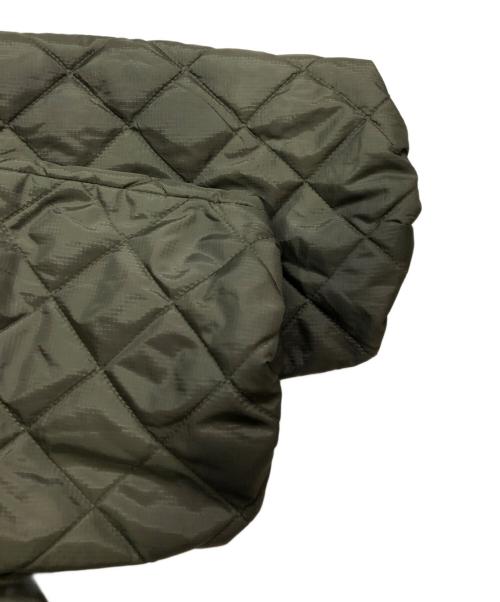 GANNI（ガニー）GANNI (ガニー) キルティングコート ノーカラーコート カーキ サイズ:38の古着・服飾アイテム