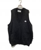 el conductorhコンダクター）の古着「COTTON KNIT VEST」｜ブラック
