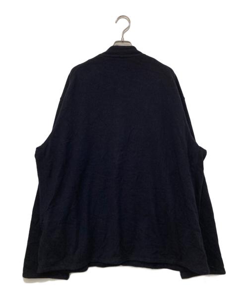 COMOLI（コモリ）COMOLI (コモリ) カシミヤ スタンドカラーニットジャケット 22AW W03-06004 ネイビー サイズ:3の古着・服飾アイテム