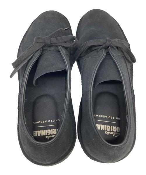 CLARKS（クラークス）CLARKS (クラークス) UNITED ARROWS (ユナイテッドアローズ) デザートブーツ ブラック サイズ:8　1/2の古着・服飾アイテム