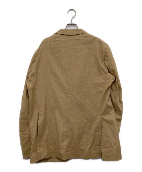 CARUSO（カルーゾ）CARUSO (カルーゾ) butterfly gze jacket 3B段返りテーラードジャケット ブラウン サイズ:54/7Rの古着・服飾アイテム