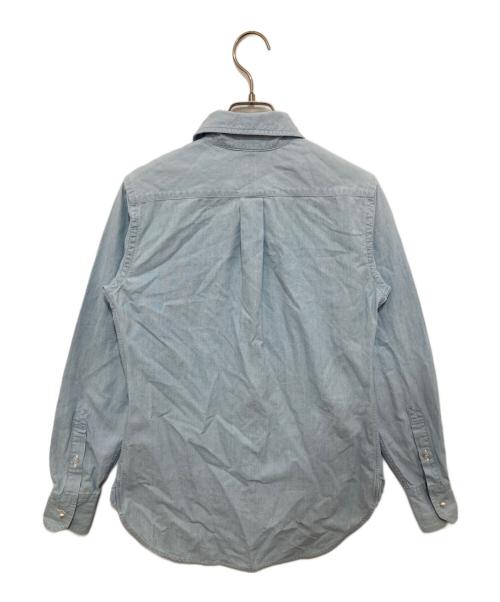 MADISON BLUE（マディソンブルー）MADISON BLUE (マディソンブルー) HAPPYPLUSSTORE CHELSEA L/S SH CHAMBRAY インディゴ サイズ:01の古着・服飾アイテム