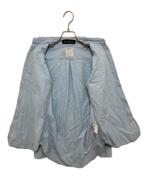 MADISON BLUE（マディソンブルー）MADISON BLUE (マディソンブルー) HAPPYPLUSSTORE CHELSEA L/S SH CHAMBRAY インディゴ サイズ:01の古着・服飾アイテム