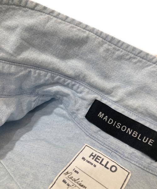 MADISON BLUE（マディソンブルー）MADISON BLUE (マディソンブルー) HAPPYPLUSSTORE CHELSEA L/S SH CHAMBRAY インディゴ サイズ:01の古着・服飾アイテム