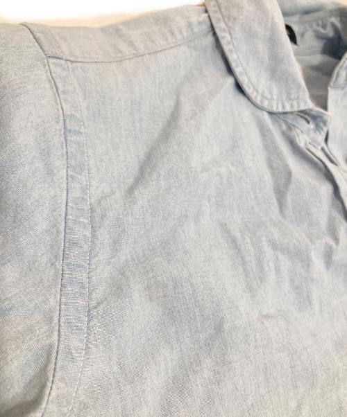 MADISON BLUE（マディソンブルー）MADISON BLUE (マディソンブルー) HAPPYPLUSSTORE CHELSEA L/S SH CHAMBRAY インディゴ サイズ:01の古着・服飾アイテム