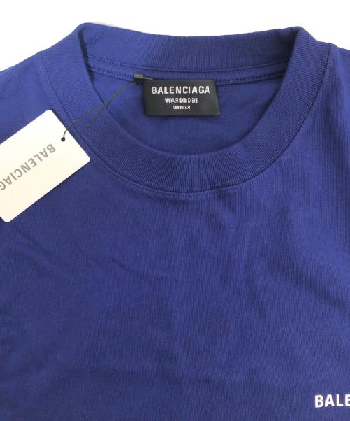 BALENCIAGA（バレンシアガ）BALENCIAGA (バレンシアガ) LOGO T-SHIRT パープル サイズ:Sの古着・服飾アイテム