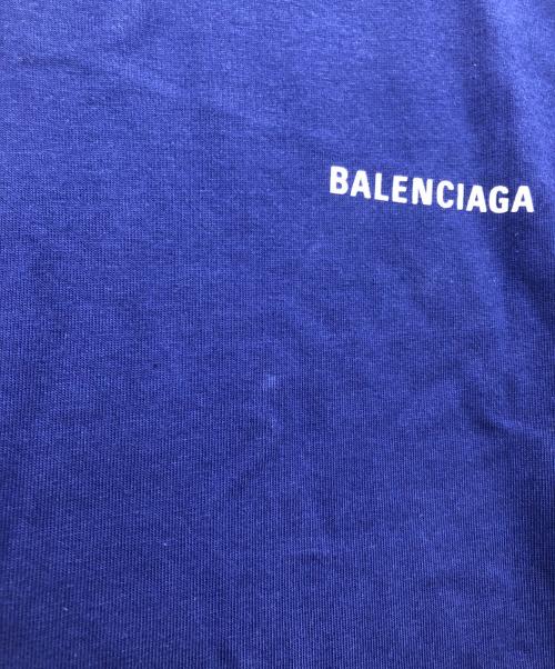 BALENCIAGA（バレンシアガ）BALENCIAGA (バレンシアガ) LOGO T-SHIRT パープル サイズ:Sの古着・服飾アイテム