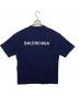 BALENCIAGA (バレンシアガ) LOGO T-SHIRT パープル サイズ:S：19000円