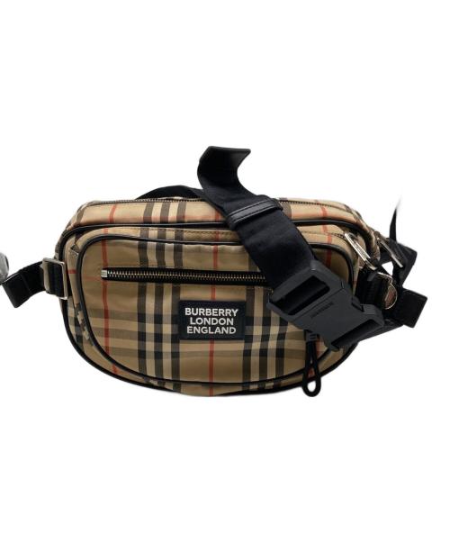 BURBERRY LONDON（バーバリーロンドン）BURBERRY LONDON (バーバリーロンドン) ウエストバッグ ブラウンの古着・服飾アイテム