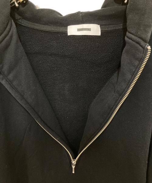 REVERBERATE（リバーバレイト）REVERBERATE (リバーバレイト) ハーフジップパーカー ブラック サイズ:3の古着・服飾アイテム