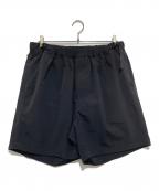 RAINMAKERレインメーカー）の古着「TECHNOLOGY SIDE BELTED SHORTS」｜ブラック