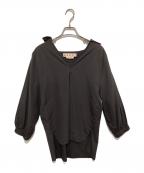 MARNIマルニ）の古着「コットン ポプリン ブラウス」｜ブラック