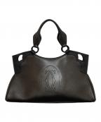 Cartierカルティエ）の古着「マルチェロ ワンショルダーバッグ」｜ブラック