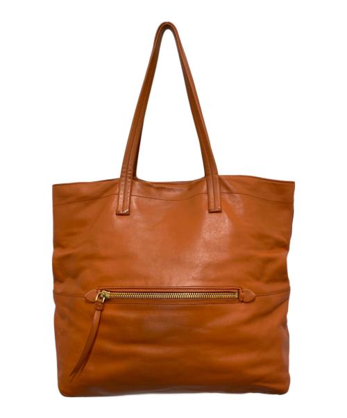 MIU MIU（ミュウミュウ）MIU MIU (ミュウミュウ) VITELLO SOFT オレンジの古着・服飾アイテム