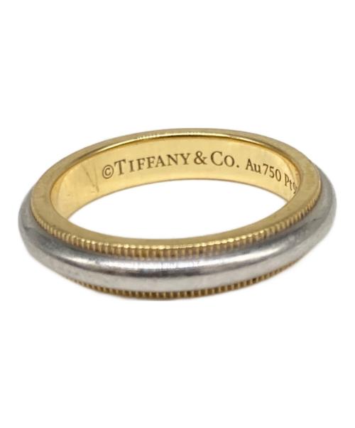 TIFFANY & Co.（ティファニー アンド コー）TIFFANY & Co. (ティファニー) ミルグレインバンドリング サイズ:8.5号の古着・服飾アイテム