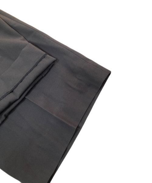 beautiful people（ビューティフルピープル）beautiful people (ビューティフルピープル) light wool gabardine uniform wide pants グレー サイズ:40の古着・服飾アイテム