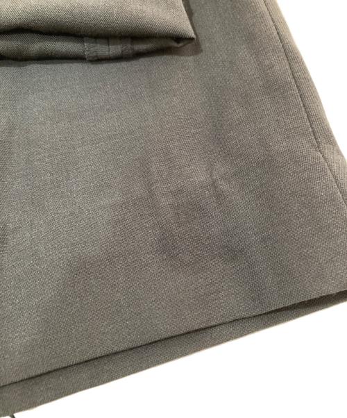 beautiful people（ビューティフルピープル）beautiful people (ビューティフルピープル) light wool gabardine uniform wide pants グレー サイズ:40の古着・服飾アイテム