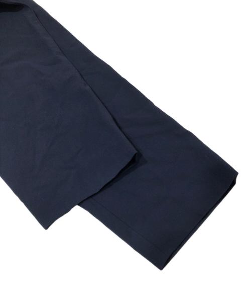 ATON（エイトン）ATON (エイトン) WOOL OXFORD TAPERED EASY PANTS ネイビー サイズ:04の古着・服飾アイテム