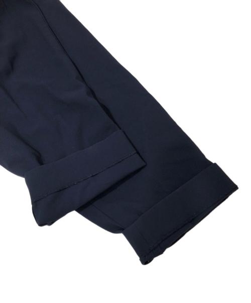 ATON（エイトン）ATON (エイトン) WOOL OXFORD TAPERED EASY PANTS ネイビー サイズ:04の古着・服飾アイテム