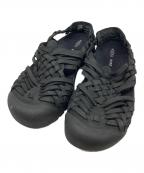 KEEN×HYKEキーン×ハイク）の古着「サンダル」｜ブラック