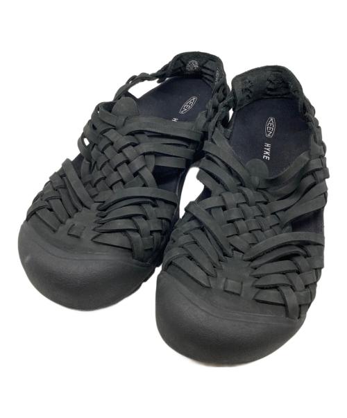 KEEN（キーン）KEEN (キーン) HYKE (ハイク) サンダル ブラック サイズ:27.5㎝の古着・服飾アイテム