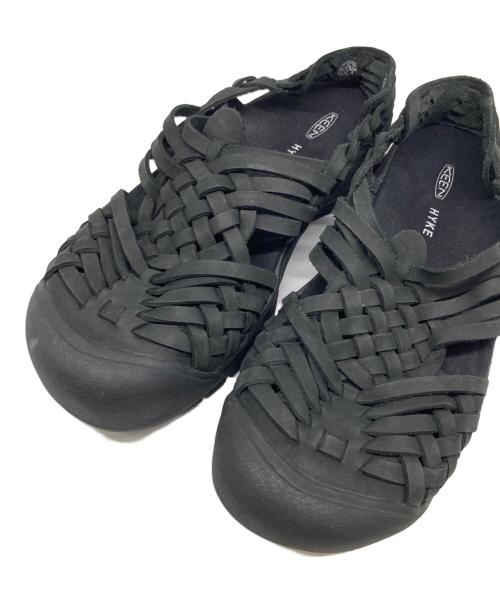 KEEN（キーン）KEEN (キーン) HYKE (ハイク) サンダル ブラック サイズ:27.5㎝の古着・服飾アイテム