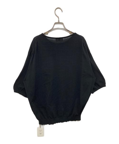 HERILL（ヘリル）HERILL (ヘリル) Suvincotton Highgauge-T ブラック サイズ:3の古着・服飾アイテム