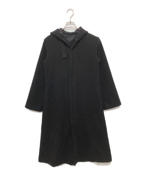 Y's（ワイズ）Y's (ワイズ) フーデッドコート YS-C09-102 ブラック サイズ:3の古着・服飾アイテム