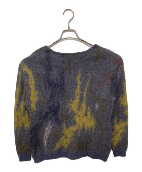 YOKE（ヨーク）YOKE (ヨーク) STILL JACQUARD CARDIGAN(スティルジャカード カーディガン)  YK22AW0414S ネイビー サイズ:1の古着・服飾アイテム