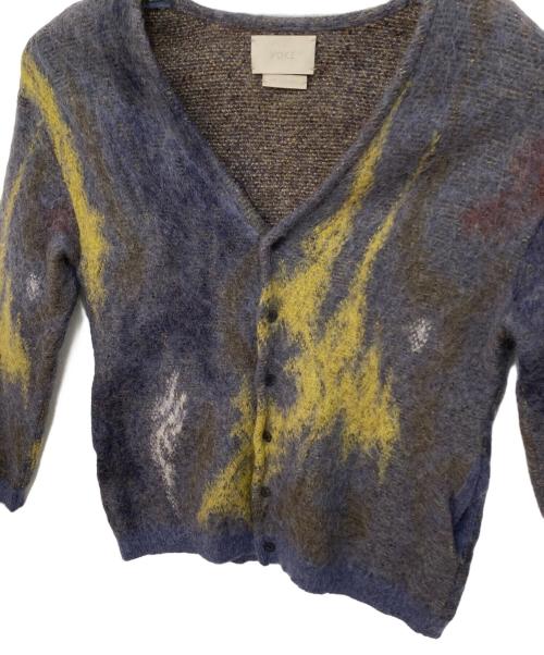 YOKE（ヨーク）YOKE (ヨーク) STILL JACQUARD CARDIGAN(スティルジャカード カーディガン)  YK22AW0414S ネイビー サイズ:1の古着・服飾アイテム