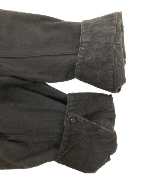 COMOLI（コモリ）COMOLI (コモリ) デニムワークジャケット ブラック サイズ:1の古着・服飾アイテム