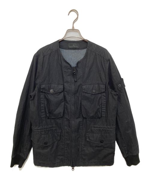 STONE ISLAND（ストーンアイランド）STONE ISLAND (ストーンアイランド) Ghost 50 Fili Resinata ジャケット ブラック サイズ:Sの古着・服飾アイテム