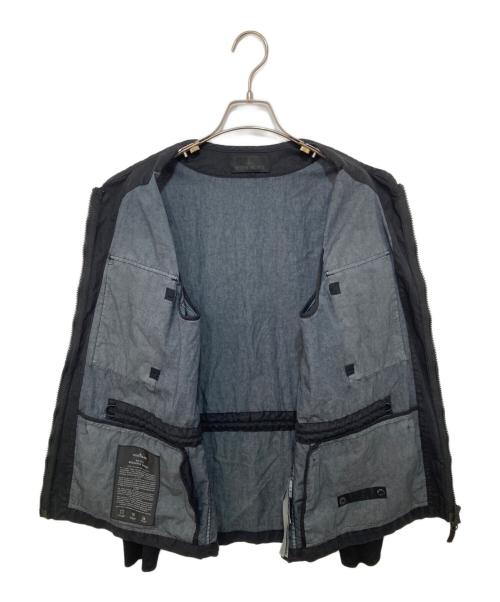 STONE ISLAND（ストーンアイランド）STONE ISLAND (ストーンアイランド) Ghost 50 Fili Resinata ジャケット ブラック サイズ:Sの古着・服飾アイテム
