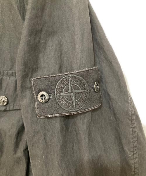 STONE ISLAND（ストーンアイランド）STONE ISLAND (ストーンアイランド) Ghost 50 Fili Resinata ジャケット ブラック サイズ:Sの古着・服飾アイテム