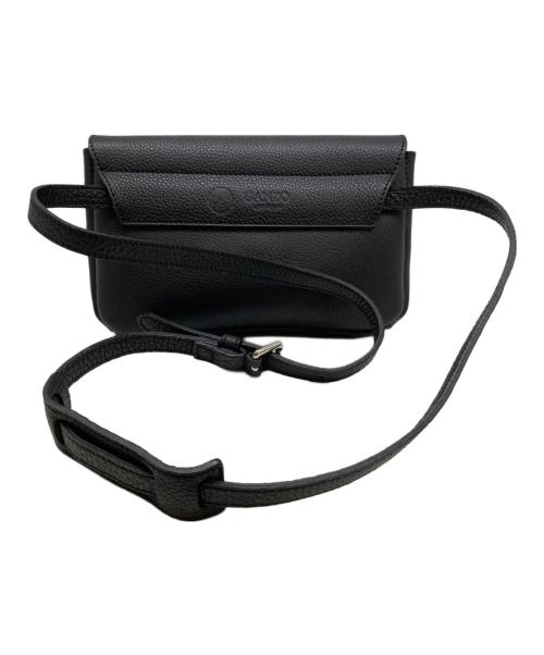 GANZO（ガンゾ）GANZO (ガンゾ) フレンチカーフ ミニショルダーバッグ ブラックの古着・服飾アイテム