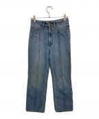 Maison Margielaメゾンマルジェラ）の古着「センターパイピングボトム」｜インディゴ