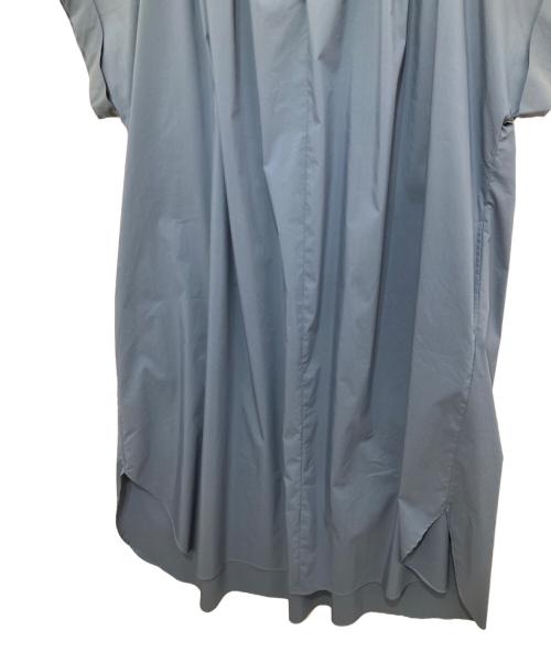 Traditional Weatherwear（トラディショナルウェザーウェア）Traditional Weatherwear (トラディショナルウェザーウェア) GATHERED CAFTAN S/S OP スカイブルー サイズ:Sの古着・服飾アイテム