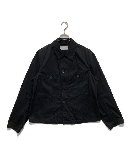 LEMAIRE（ルメール）LEMAIRE (ルメール) MILITARY OVERSHIRT - COTTON TWILL ブラック サイズ:Mの古着・服飾アイテム