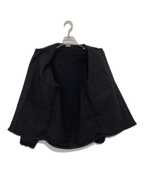 FRENCH WORK（フレンチワーク）FRENCH WORK (フレンチワーク) モールスキンワークジャケット ブラック サイズ:38の古着・服飾アイテム