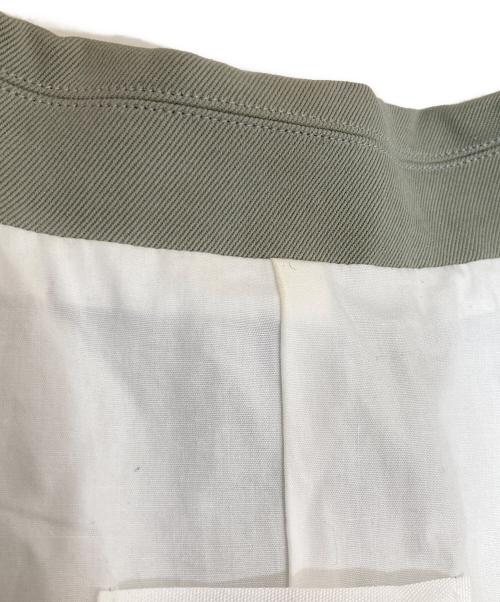 seya.（セヤ）seya. (セヤ) シルクテーラードジャケット グリーン サイズ:XSの古着・服飾アイテム