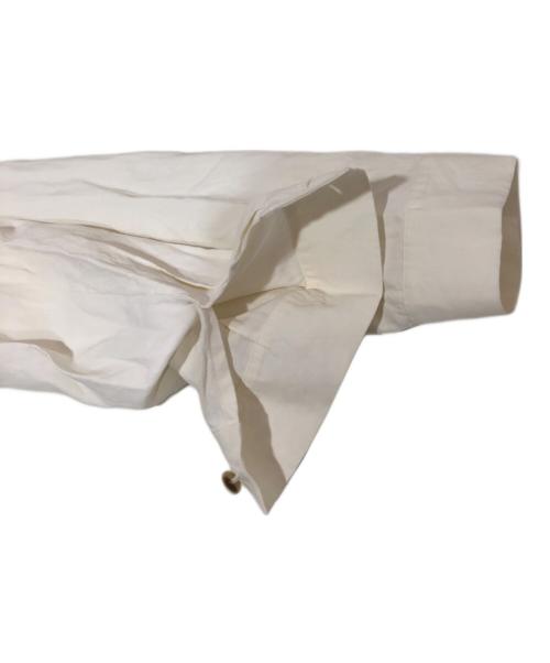 JIL SANDER（ジルサンダー）JIL SANDER (ジルサンダー) リネンシャツジャケット ホワイト サイズ:34の古着・服飾アイテム