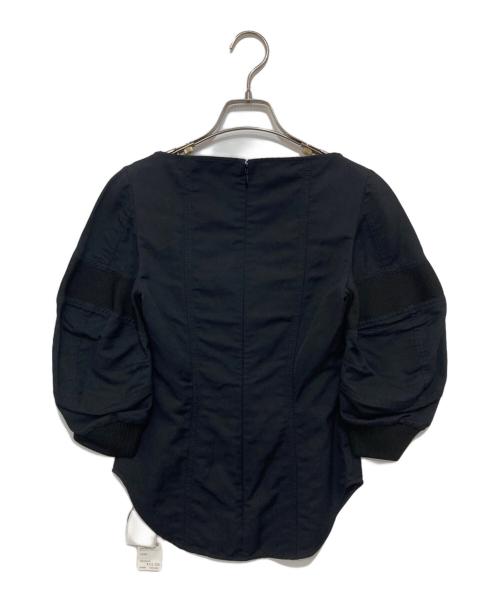 STELLA McCARTNEY（ステラマッカートニー）STELLA McCARTNEY (ステラマッカートニー) スクエアネックブラウス ブラック サイズ:36の古着・服飾アイテム
