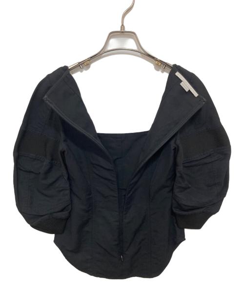 STELLA McCARTNEY（ステラマッカートニー）STELLA McCARTNEY (ステラマッカートニー) スクエアネックブラウス ブラック サイズ:36の古着・服飾アイテム