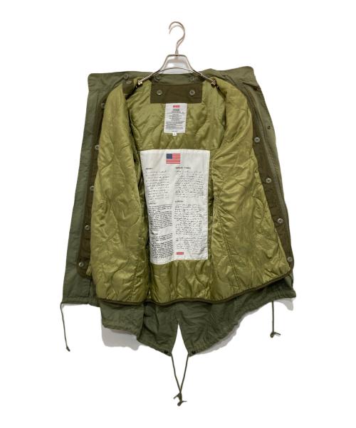 SUPREME（シュプリーム）Supreme (シュプリーム) フィッシュテールパーカー/モッズコート オリーブ サイズ:Sの古着・服飾アイテム