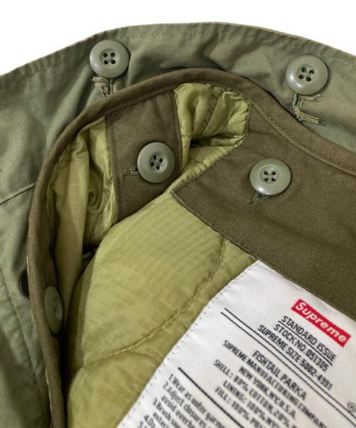 SUPREME（シュプリーム）Supreme (シュプリーム) フィッシュテールパーカー/モッズコート オリーブ サイズ:Sの古着・服飾アイテム