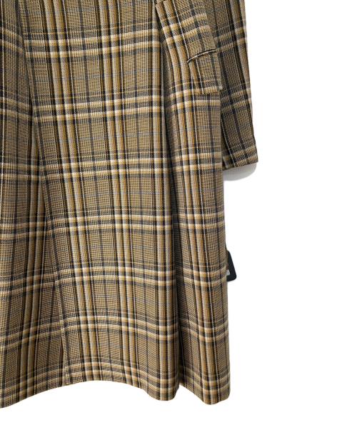 TOGA ARCHIVES（トーガアーカイブス）TOGA ARCHIVES (トーガアーカイブス) チェックコート　TA72-FA111 ブラウン サイズ:36の古着・服飾アイテム