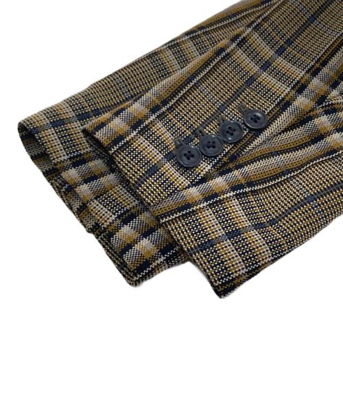 TOGA ARCHIVES（トーガアーカイブス）TOGA ARCHIVES (トーガアーカイブス) チェックコート　TA72-FA111 ブラウン サイズ:36の古着・服飾アイテム