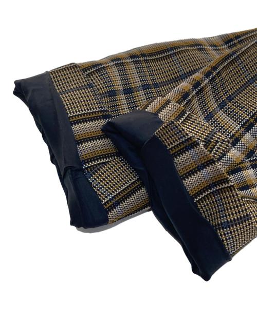 TOGA ARCHIVES（トーガアーカイブス）TOGA ARCHIVES (トーガアーカイブス) チェックコート　TA72-FA111 ブラウン サイズ:36の古着・服飾アイテム